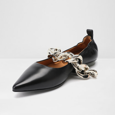 ห่วงโซ่กระบวนการส่วนบุคคลตัดแต่ง Office Lady Shoe Pointed Toe