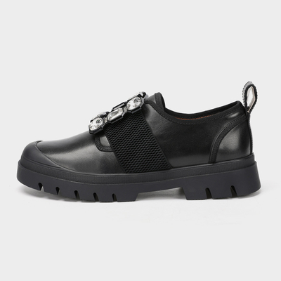 Black Flat For Women New Styles Office Lady Shoe, Casual Mary Jane Flat Shoe