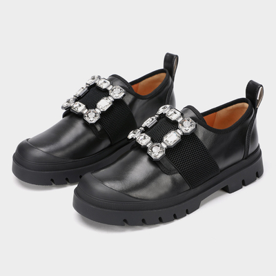 Black Flat For Women New Styles Office Lady Shoe, Casual Mary Jane Flat Shoe